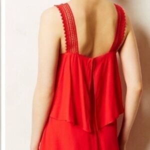 Anthropologie Maeve ruffles Dress